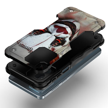 Case For Motorola Moto G 5G (2023) - Hybrid Grip Design Shockproof Phone Cover - Creepy Clown