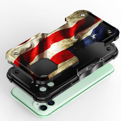 Case For Apple iPhone 12 mini - Hybrid Grip Design Shockproof Phone Cover - American Flag