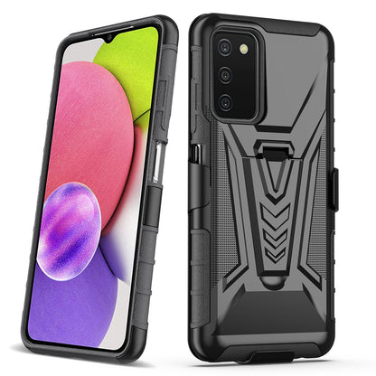 Case For Samsung Galaxy A14 5G Holster Clip Case Combo Phone Cover - Black