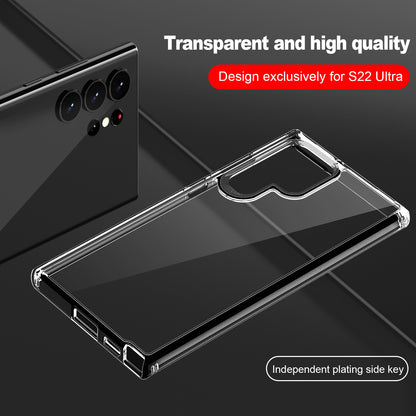 Case For Samsung Galaxy S22 ULTRA - Crystal Clear TPU Case Transparent Air Hybrid Phone Cover