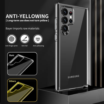 Case For Samsung Galaxy S22 ULTRA - Crystal Clear TPU Case Transparent Air Hybrid Phone Cover