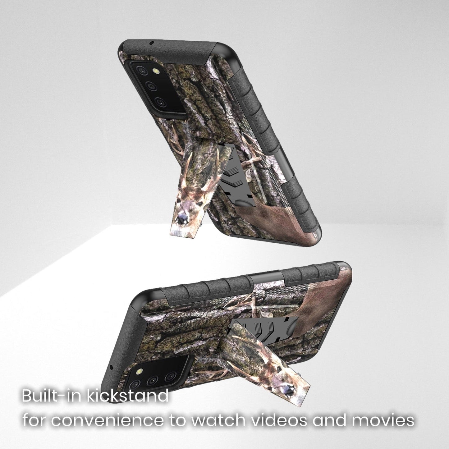 Case For Samsung Galaxy A54 5G Holster Clip Case Combo Phone Cover - Whitetail Buck