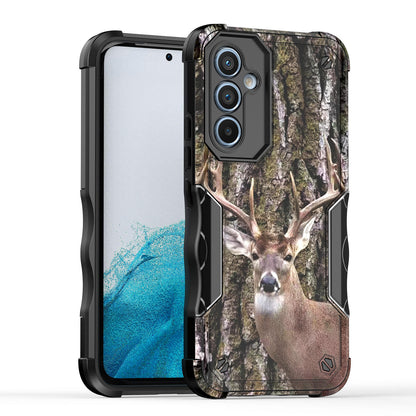 Case For Samsung Galaxy A54 5G Hybrid Grip Design Shockproof Phone Cover - Whitetail Buck