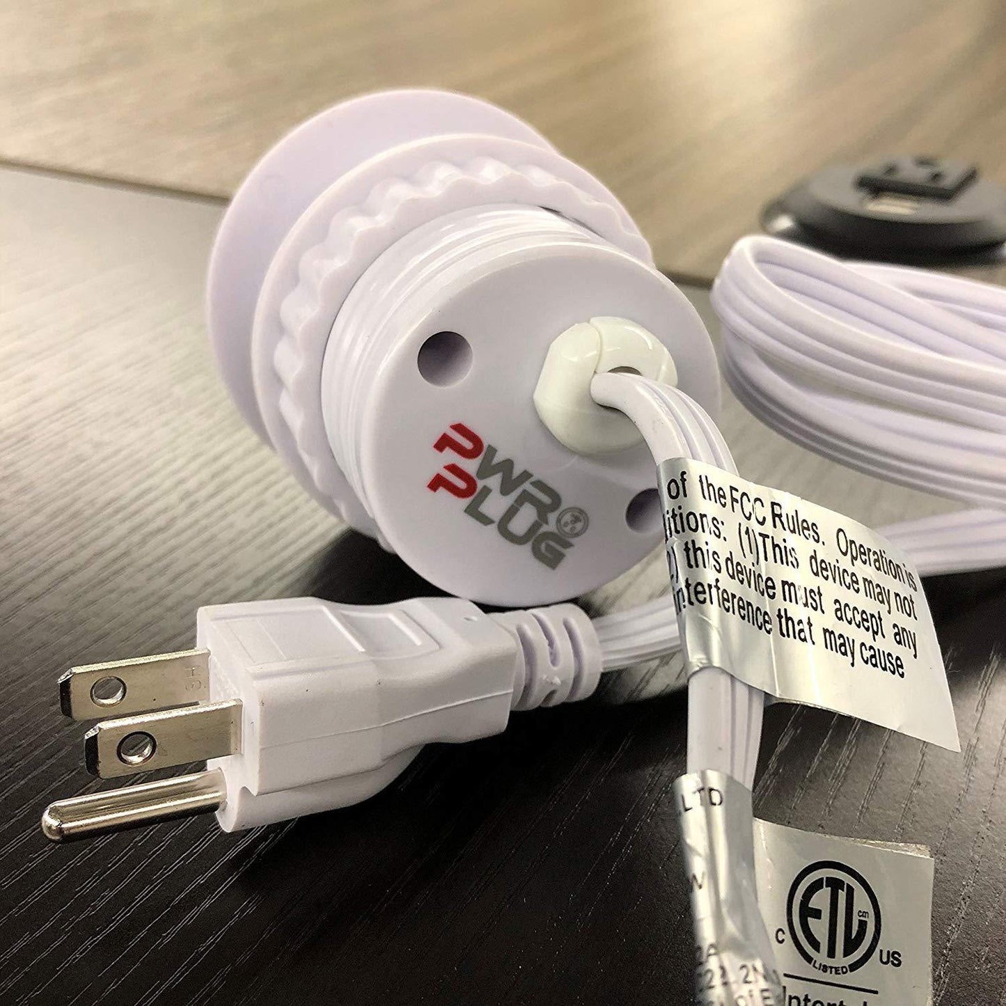 PWR-Plug With 2 USB Charging Ports - DC-8389